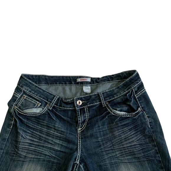 Bongo Women's Size 16W Y2K Mid Rise Relaxed Fit Denim Jean Shorts - Picture 7 of 14